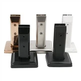 Torneiras de esgrima de vidro sem moldura